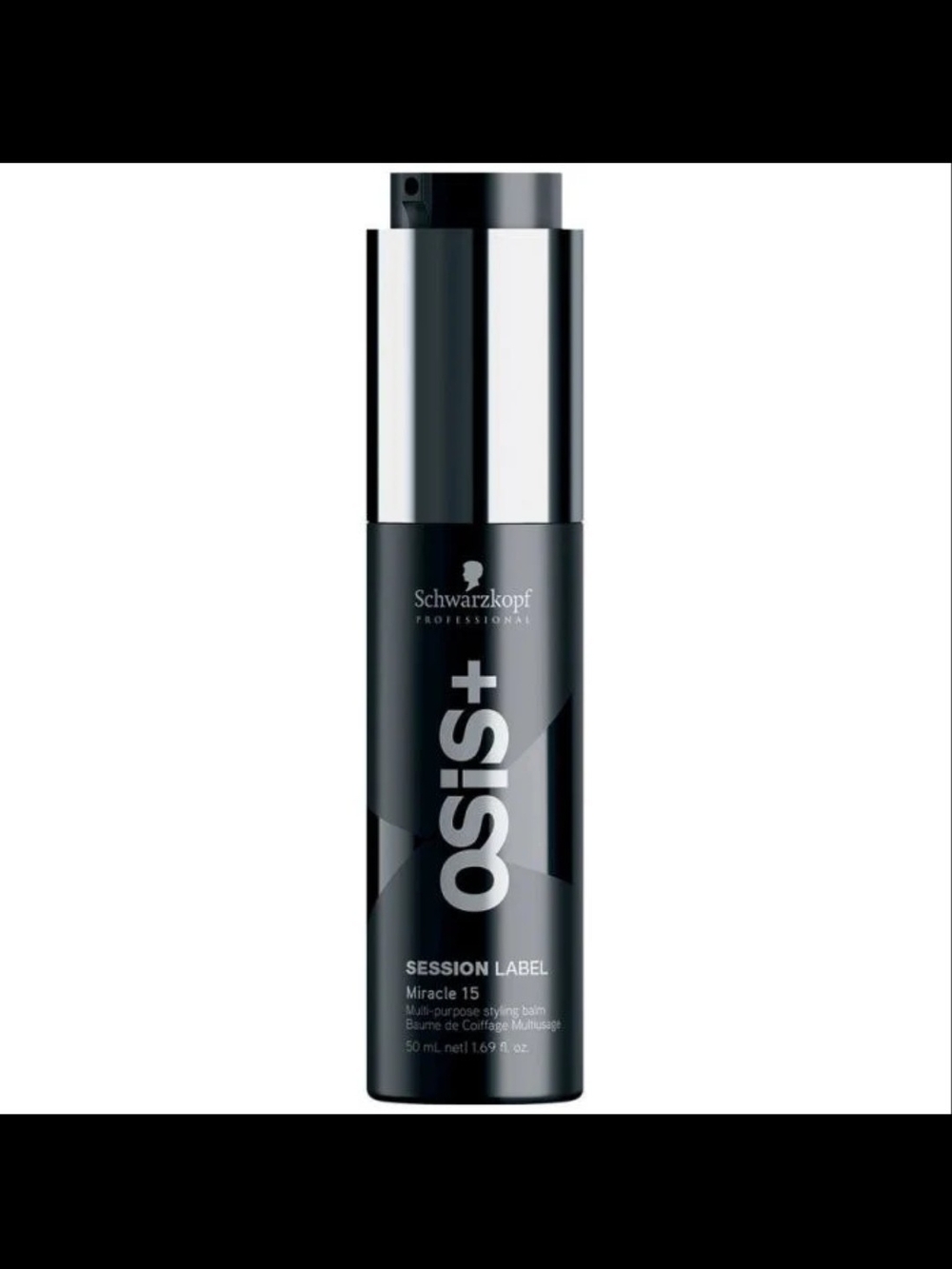 NEW Schwarzkopf OSIS+ Session Label Miracle 15 Styling Balm - Black